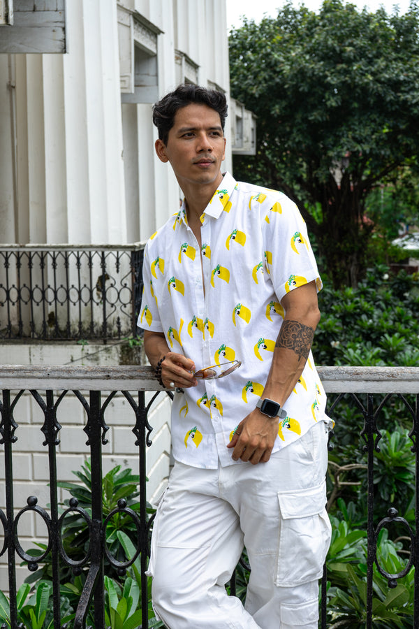 Cockatoo Slim Fit Short Sleeve Shirt