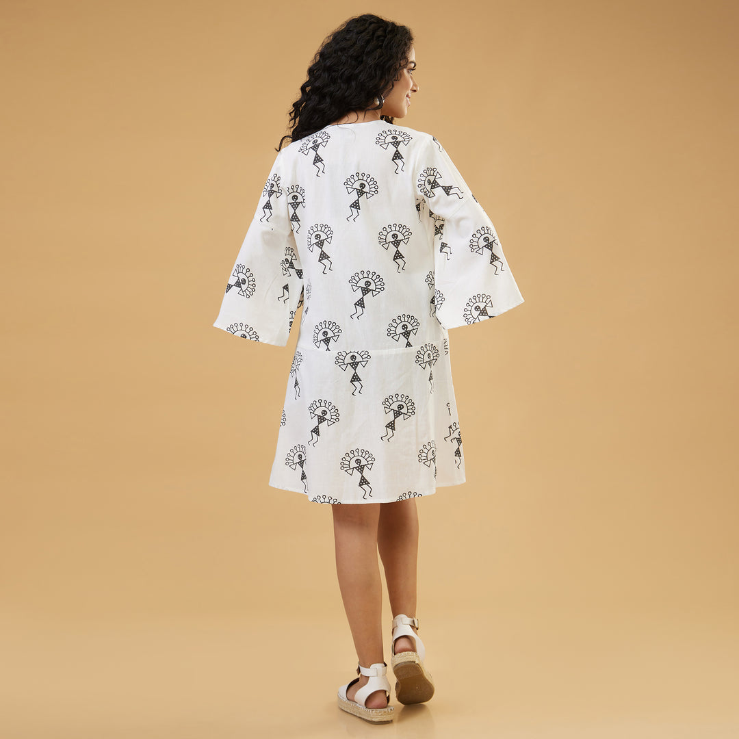 Varli White Relaxed Overlay - thesotr.com