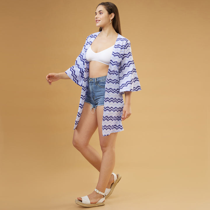 Kosi Blue Relaxed Overlay - thesotr.com