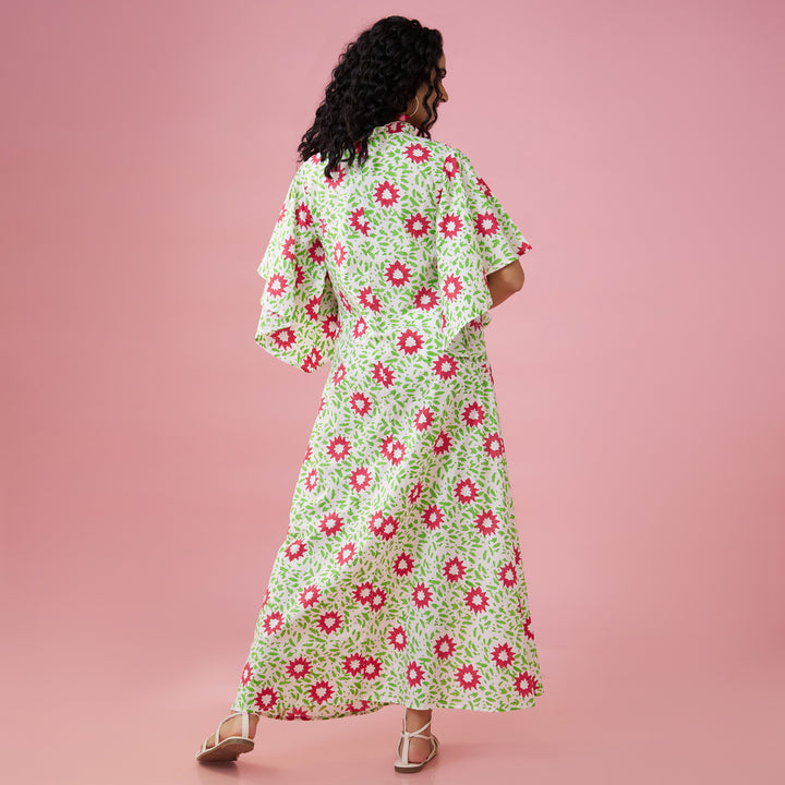 Nuru White Flare Sleeve Overlay - thesotr.com