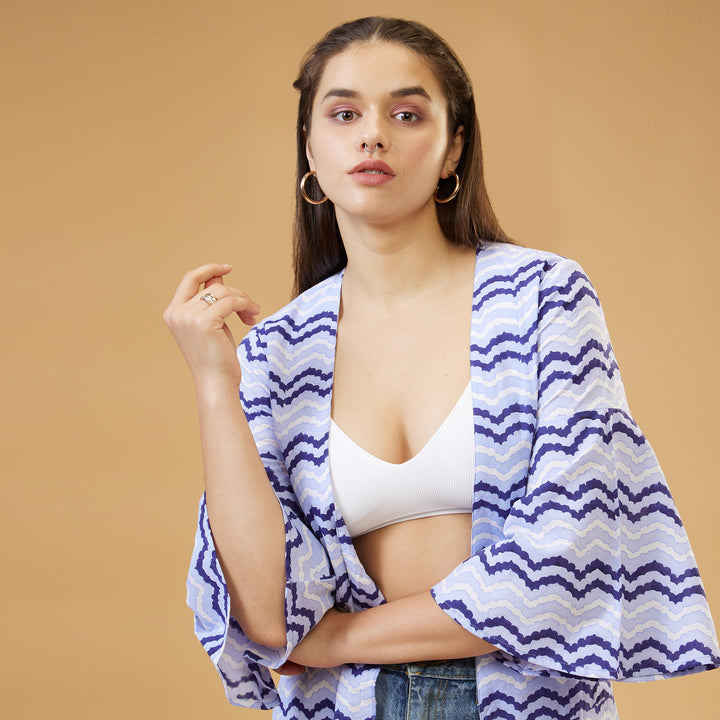 Kosi Blue Relaxed Overlay - thesotr.com