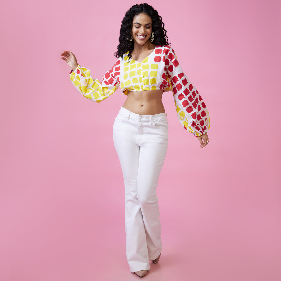 Mraba Multi Crop Top - thesotr.com