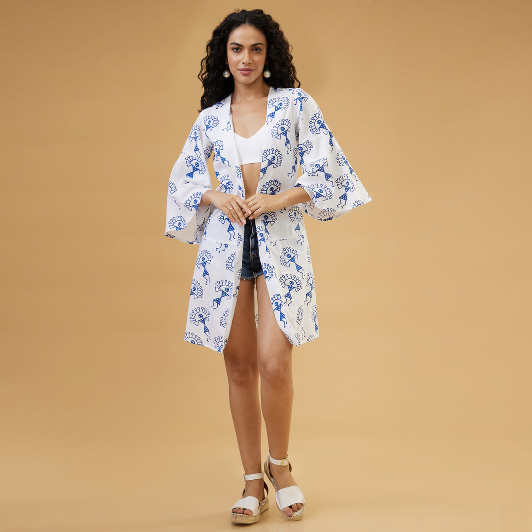 Varli Blue Relaxed Overlay - thesotr.com