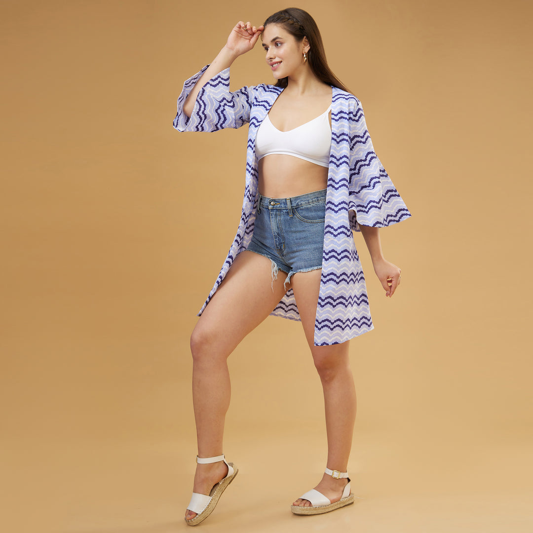 Kosi Blue Relaxed Overlay - thesotr.com