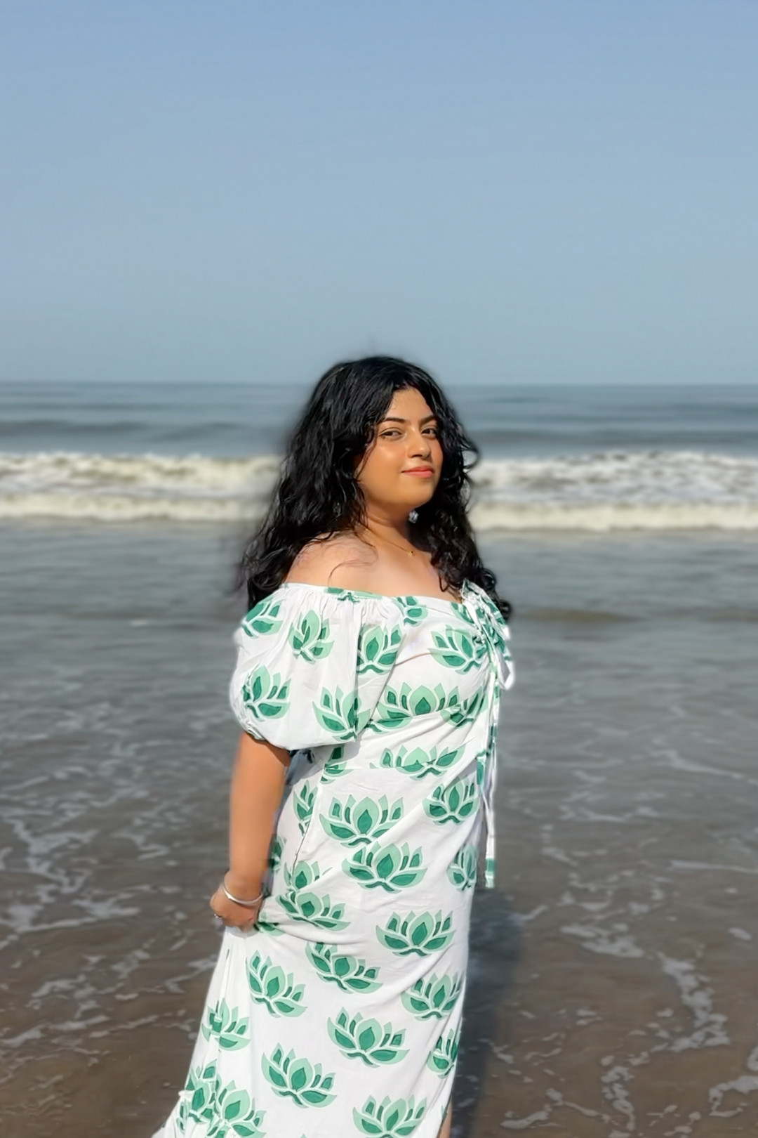 Zuri - Convertible Maxi Dress in Green [upto 3XL]